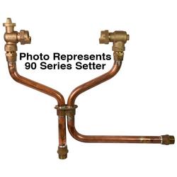 5/8 x 3/4 x 18 in. Brass Meter Setter