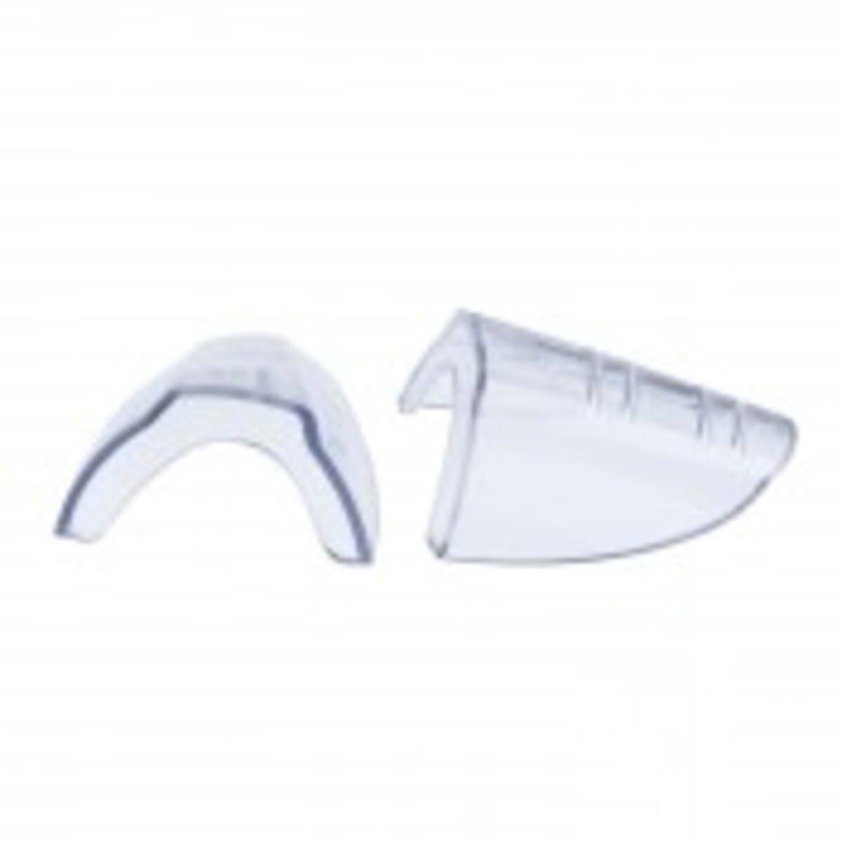 VisionAid Clear 1-1/2 x 2-3/4 x 1 in. Vinyl Shield in Clear 