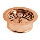 Native Trails Polished Copper 3-1/2 in. Basket Strainer with Disposer Trim 