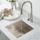 Native Trails Polished Nickel 15 x 15 in. Undermount Copper Bar Sink 