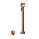 Native Trails Polished Copper Brass Push-Pull Drain 