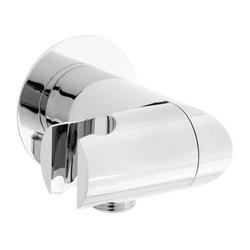 Swivel Water Supply Elbow and Bracket for Hand Shower in Polished Chrome