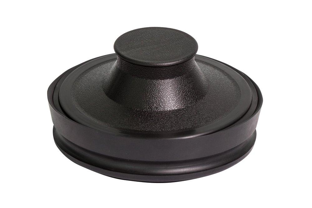 Franke Red/Chrome Continuous Feed Garbage Disposal with Power Cord 