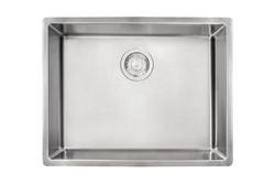 22-3/4 in. Undermount Stainless Steel Single Bowl Kitchen Sink in Satin Stainless Steel
