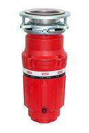 Franke Red/Chrome Continuous Feed Garbage Disposal with Power Cord 