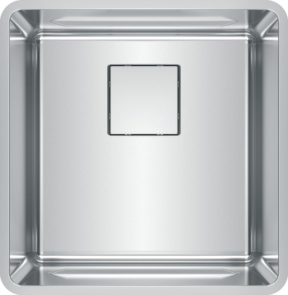 Franke Stainless Steel 17-3/4 x 18-3/16 in. No Hole Single Bowl Undermount Kitchen Sink 