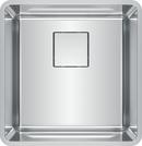 Franke Stainless Steel 17-3/4 x 18-3/16 in. No Hole Single Bowl Undermount Kitchen Sink 