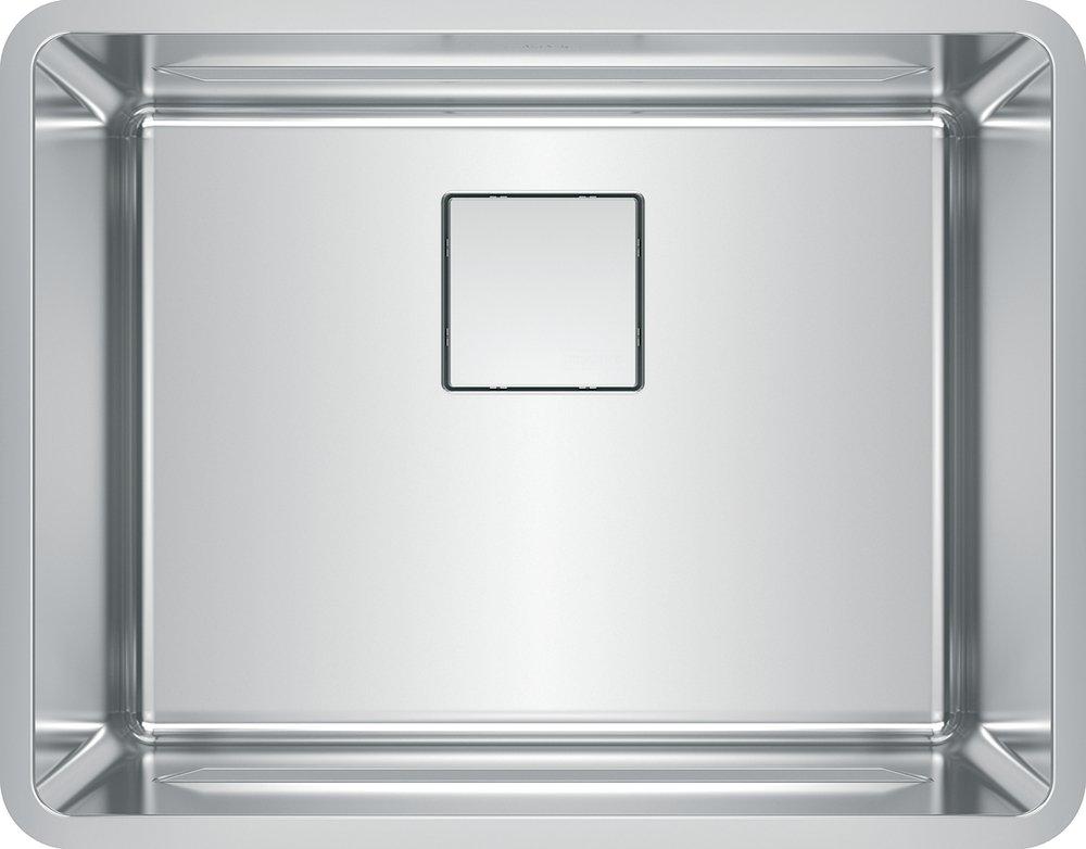 Franke Stainless Steel 23-5/8 x 18-1/2 in. No Hole Single Bowl Undermount Kitchen Sink 