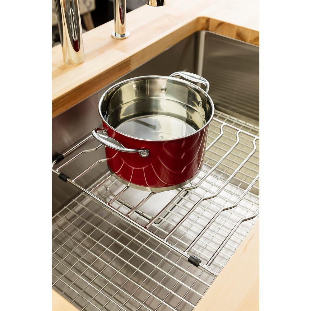 Franke Stainless Steel 26-1/2 x 18-1/2 in. No Hole Single Bowl Undermount Kitchen Sink 