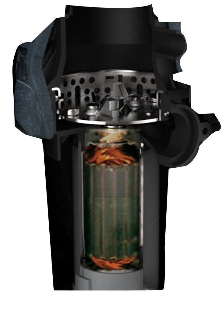 Franke Red/Chrome Continuous Feed Garbage Disposal with Power Cord 