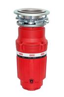 Franke Red/Chrome Continuous Feed Garbage Disposal with Power Cord 