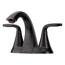 Pfister Tuscan Bronze Two Handle Centerset Bathroom Sink Faucet 