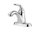Pfister Polished Chrome Single Handle Centerset Bathroom Sink Faucet Lever Handle 