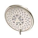Multi Function Massage and Rain Showerhead in Brushed Nickel