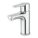 Single Handle Monoblock Bathroom Sink Faucet in Polished Chrome