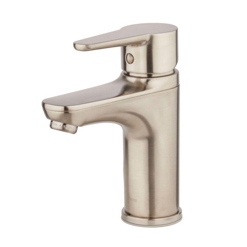 Pfister Brushed Nickel Single Handle Centerset Bathroom Sink Faucet 