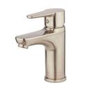 Single Handle Monoblock Bathroom Sink Faucet in Brushed Nickel