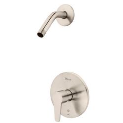 Single Handle Shower Faucet in Brushed Nickel (Trim Only)