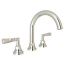 ROHL® Polished Nickel Two Handle Widespread Bathroom Sink Faucet 