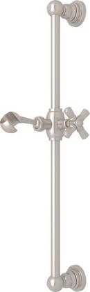 Shower Rail in Satin Nickel