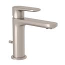 Single Handle Centerset Bathroom Sink Faucet in Satin Nickel