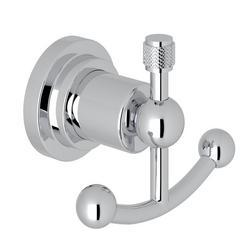 2 Robe Hook in Polished Chrome