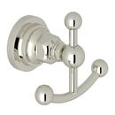 ROHL&reg; Polished Nickel 2 Robe Hook 