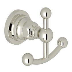 2 Robe Hook in Polished Nickel