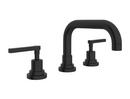 ROHL&reg; Matte Black Two Handle Widespread Bathroom Sink Faucet 