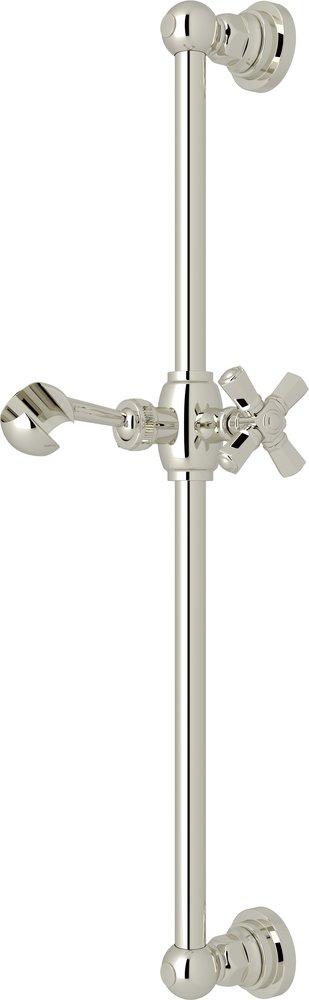 ROHL&reg; Polished Nickel Wall Mount Slide Bar 