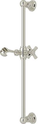 Shower Rail in Polished Nickel