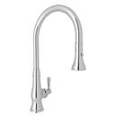 ROHL&reg; Polished Chrome Single Handle Pull Down Kitchen Faucet 