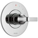 Pressure Balance Valve Trim with Single Lever Handle in Polished Chrome