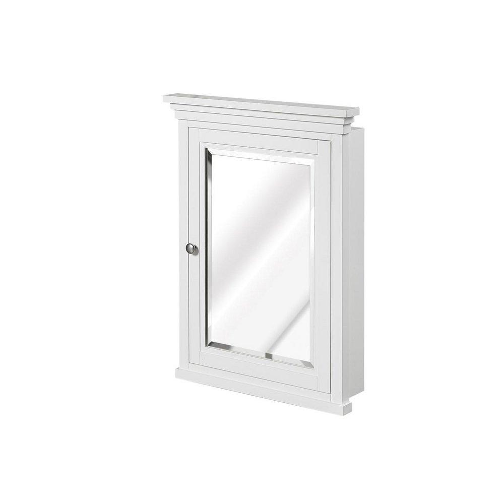 Fairmont Designs Polar White 28-1/2 in. Semi-recessed Mount Medicine Cabinet 