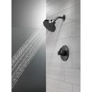 Delta Faucet Matte Black Single Handle Single Function Shower Faucet (Trim Only) 