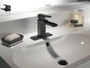 Delta Faucet Matte Black Single Handle Centerset Bathroom Sink Faucet 