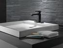 Delta Faucet Matte Black Single Handle Centerset Bathroom Sink Faucet 