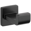 Delta Faucet Matte Black 1-Hook Robe Hook 