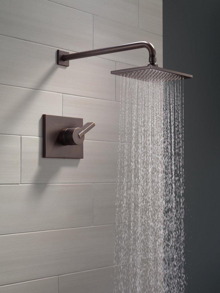 Delta Faucet Venetian&reg; Bronze Single Handle Single Function Shower Faucet (Trim Only) 