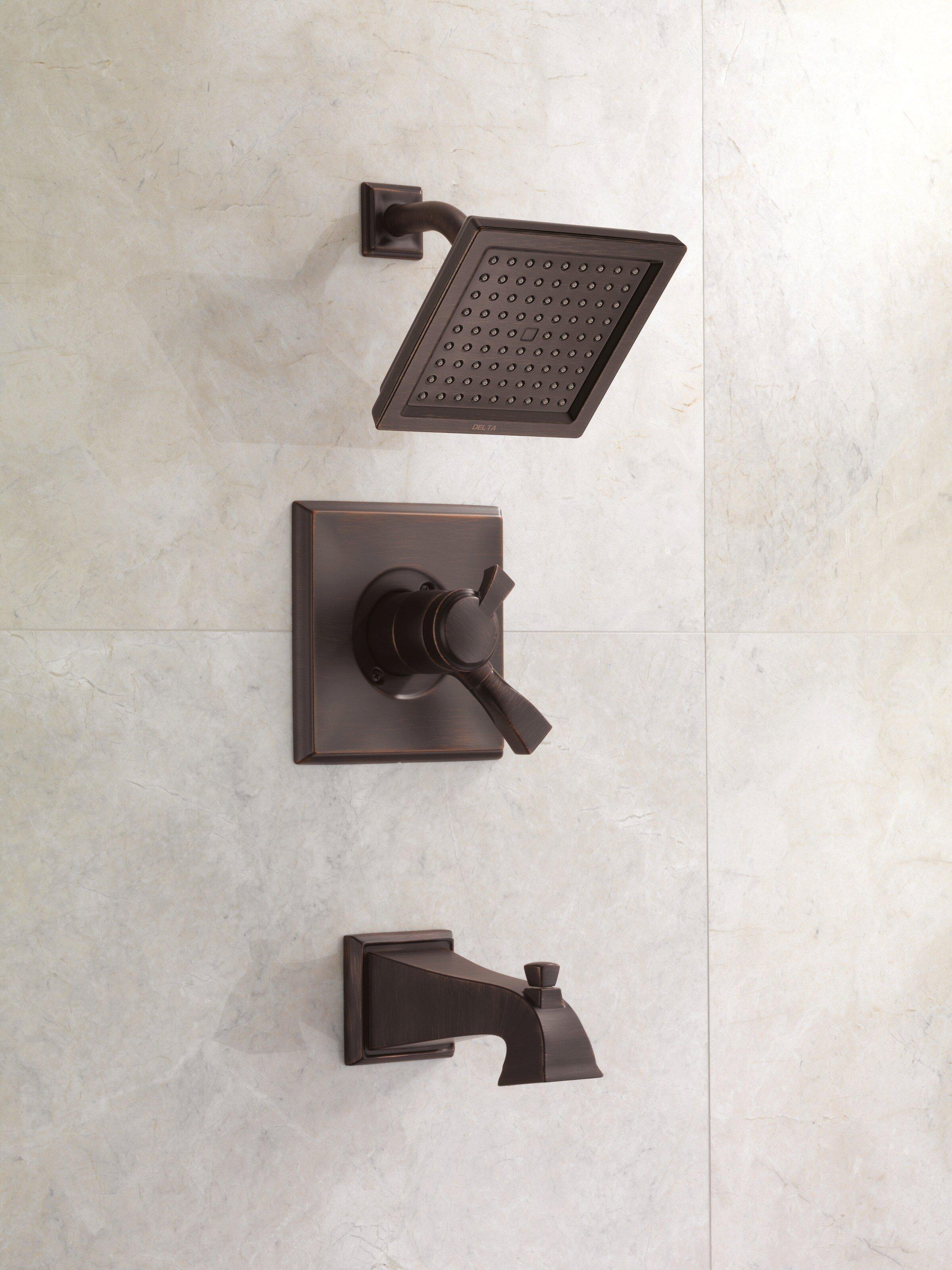 Delta Faucet Venetian Bronze Two Handle Single Function Bathtub & Shower Faucet (Trim Only) 