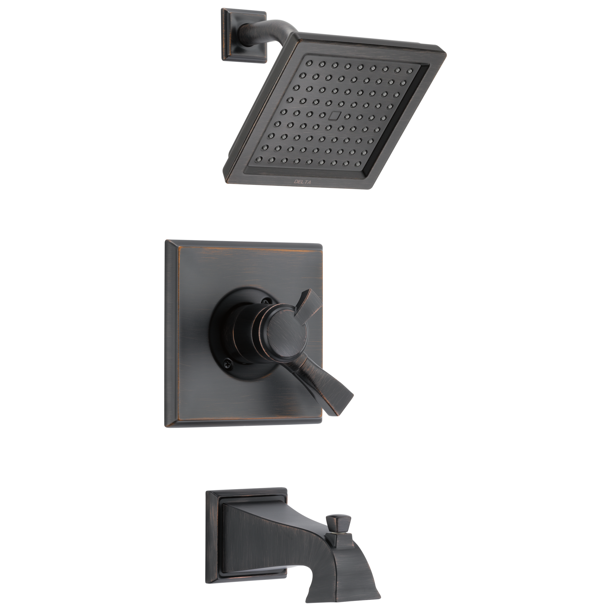 Delta Faucet Venetian Bronze Two Handle Single Function Bathtub & Shower Faucet (Trim Only) 