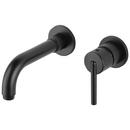 Delta Faucet Matte Black Single Handle Wall Mount Bathroom Sink Faucet 