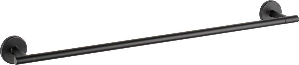 Delta Faucet Matte Black 24 in. Towel Bar 