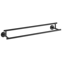 24 in. Towel Bar in Matte Black