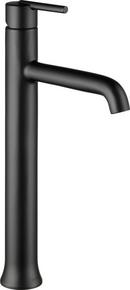 Single Handle Vessel Filler Bathroom Sink Faucet in Matte Black