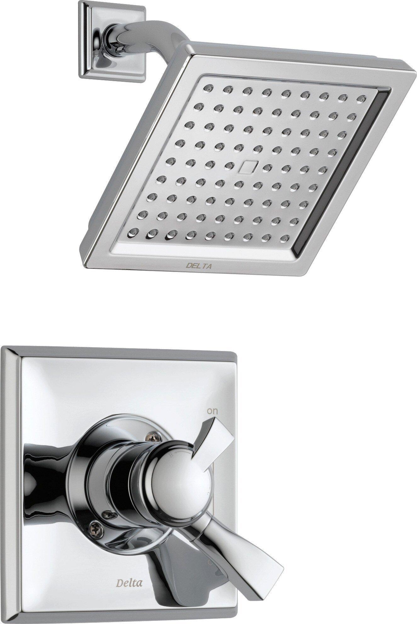 Delta Faucet Chrome Single Handle Single Function Shower Faucet (Trim Only) 