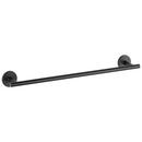 18 in. Towel Bar in Matte Black