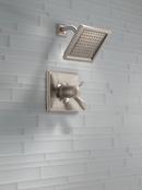 Delta Faucet Stainless Single Handle Single Shower Faucet Trim Only 