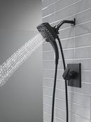 Delta Faucet Matte Black Single Handle Shower Faucet (Trim Only) 