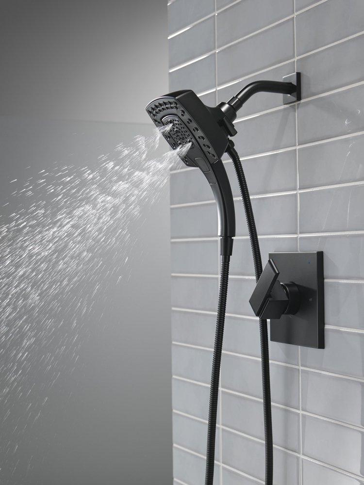 Delta Faucet Matte Black Single Handle Shower Faucet (Trim Only) 